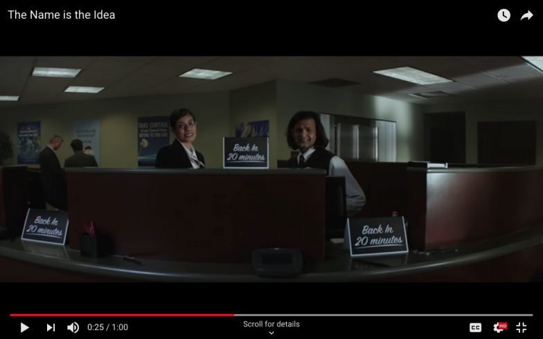 Commercial : Ally Bank – “The Name is The Idea”
